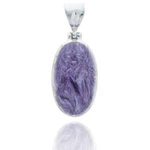 Charoite pendant