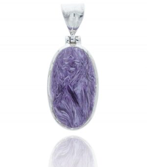 Charoite pendant