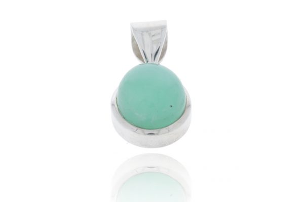 Chrysoprase pendant - Image 2