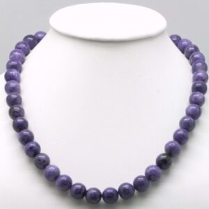 Charoite necklace