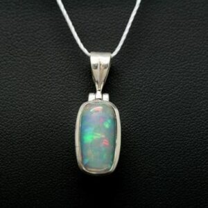 Precious opal pendant