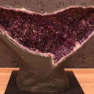 Unique geode in the shape of a whale