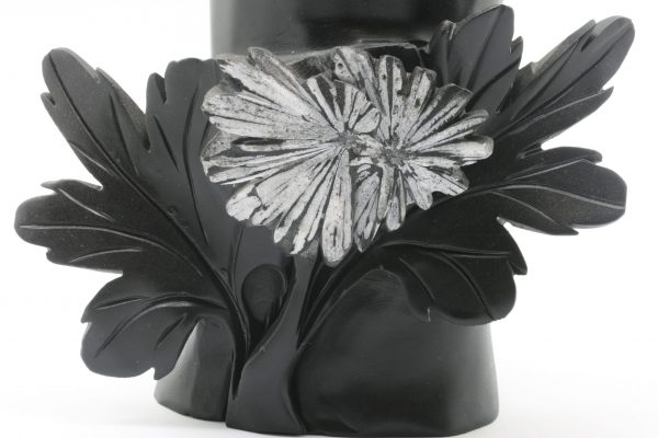 Chrysantémový kámen - váza ve tvaru bambusu - Image 4