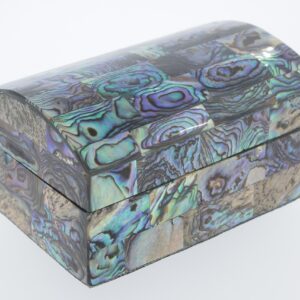 Paua shell jewellery box