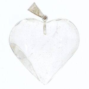 Crystal pendant - heart