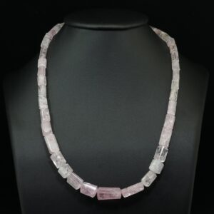Morganite necklace
