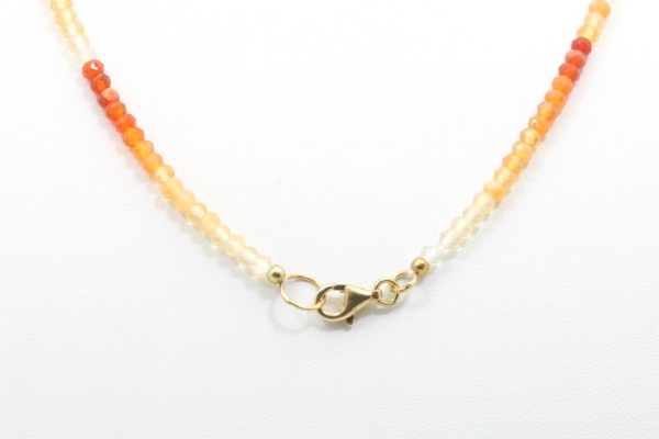 Fiery opal necklace - Image 5