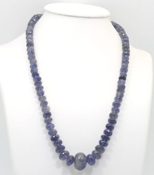 Iolite necklace
