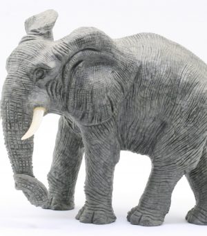 Agalmatolite elephant