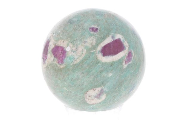 Ruby and fuchsite sphere - Image 2