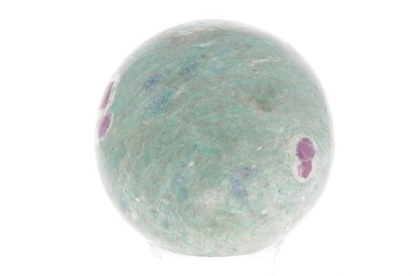 Ruby and fuchsite sphere - Image 4