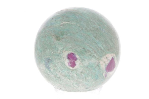 Ruby and fuchsite sphere - Image 5