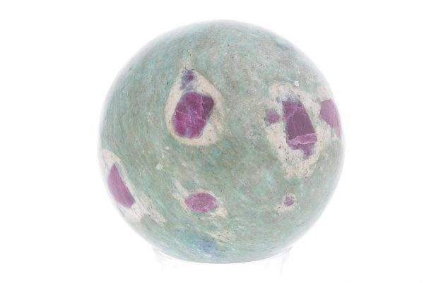 Ruby and fuchsite sphere - Image 7