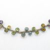 Amethyst, citrine, olivine, topaz necklace - Image 2