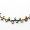 Amethyst, citrine, olivine, topaz necklace - Image 3