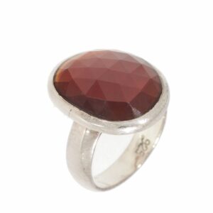 Garnet ring - hessonite