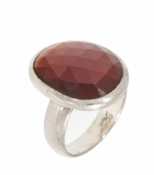 Garnet ring - hessonite