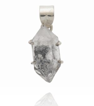 "Herkimer diamond" pendant