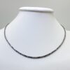 Náhrdelník lesklý černý diamant