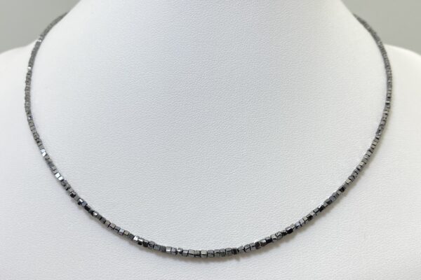 Náhrdelník lesklý černý diamant - Image 3