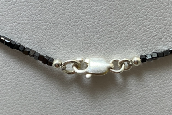 Náhrdelník lesklý černý diamant - Image 9