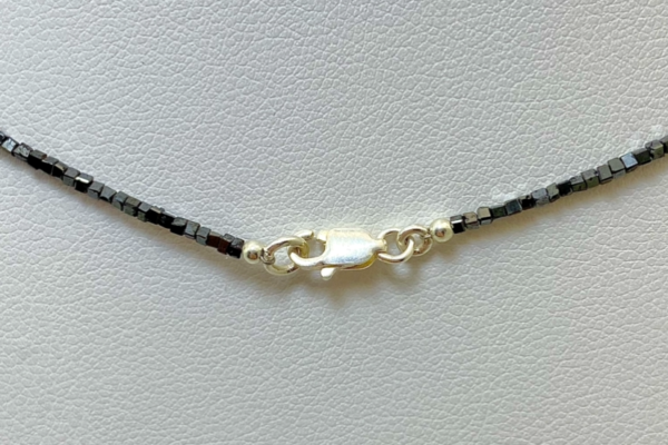Náhrdelník lesklý černý diamant - Image 8