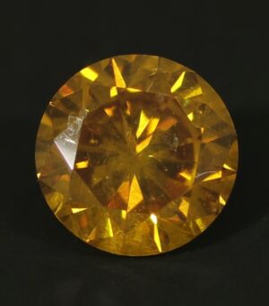 Diamant - Fancy Deep Yellow-Orange - 0,31 ct