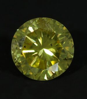 Diamant - Fancy Vivid Yellow - 0,29 ct