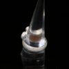 Prsten měsíční kámen, turmalín, diamant - Image 7