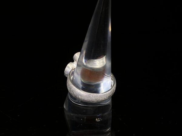 Prsten měsíční kámen, turmalín, diamant - Image 7