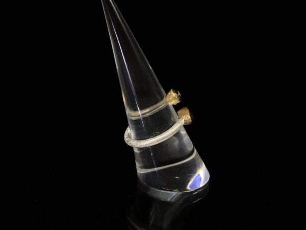 Prsten turmalín, diamant - Image 3