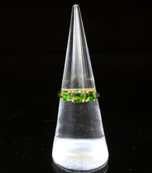 Prsten chromdiopsid